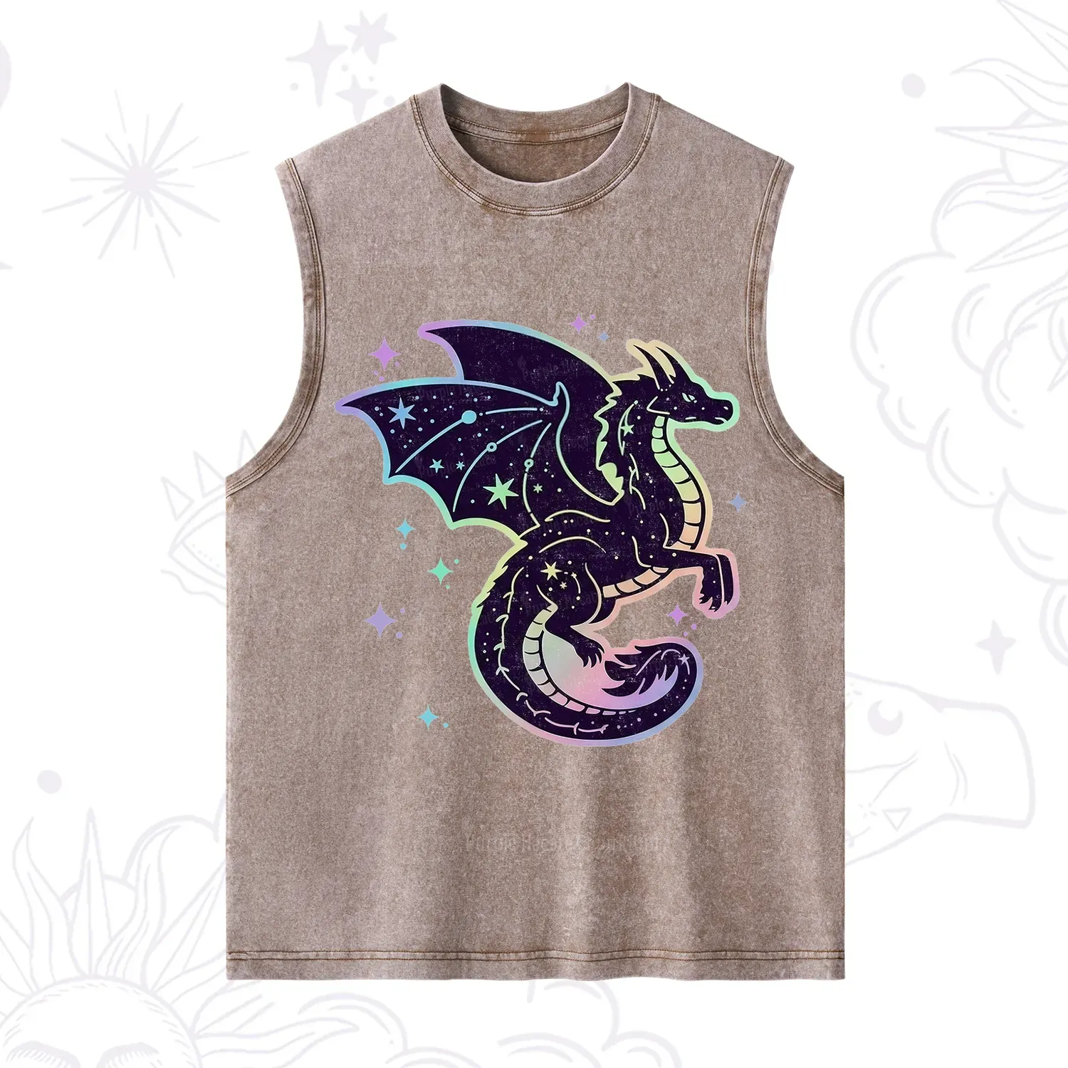 Purplehecate Celestial Dragon Washed Tank