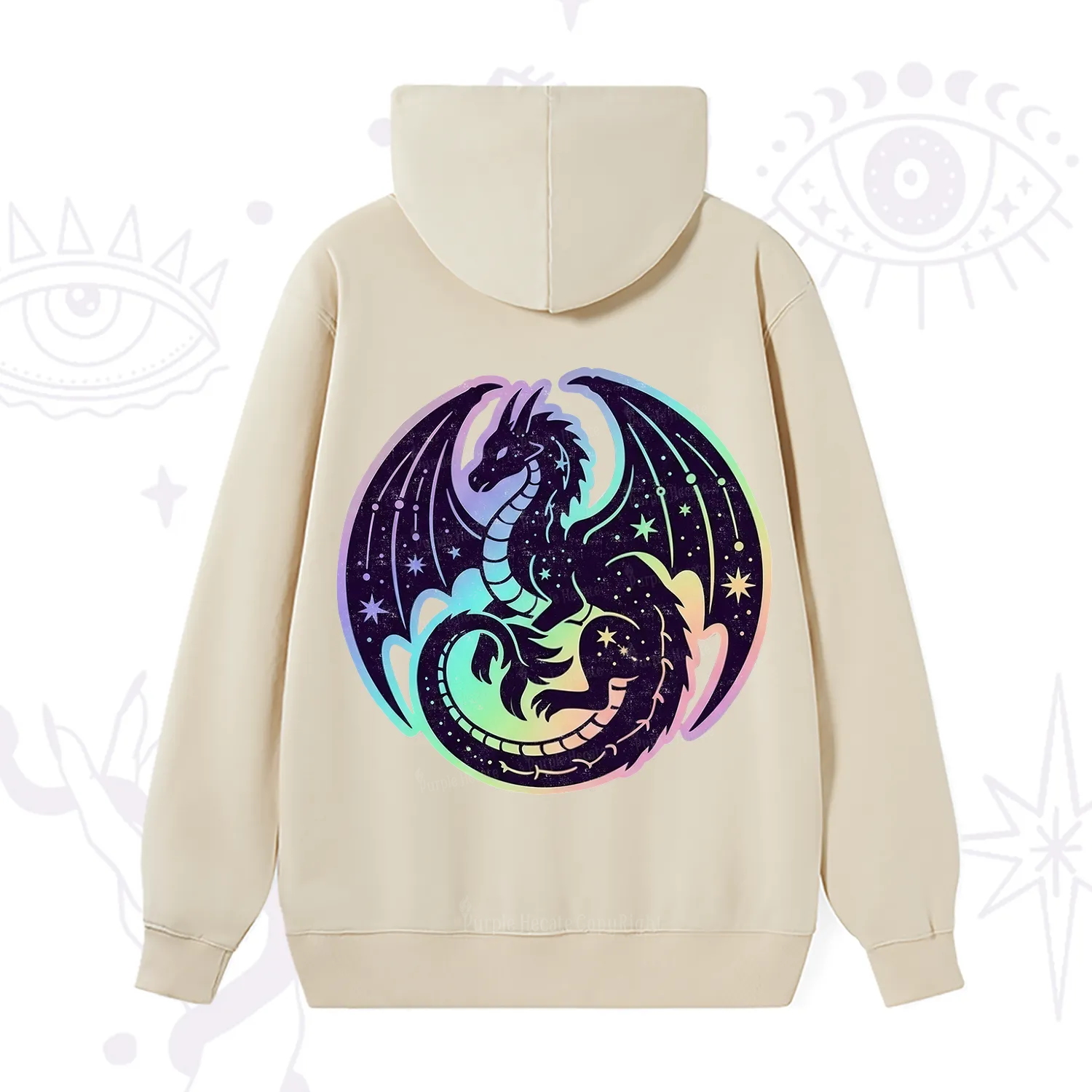 Purplehecate Cosmic Dragon Hoodie