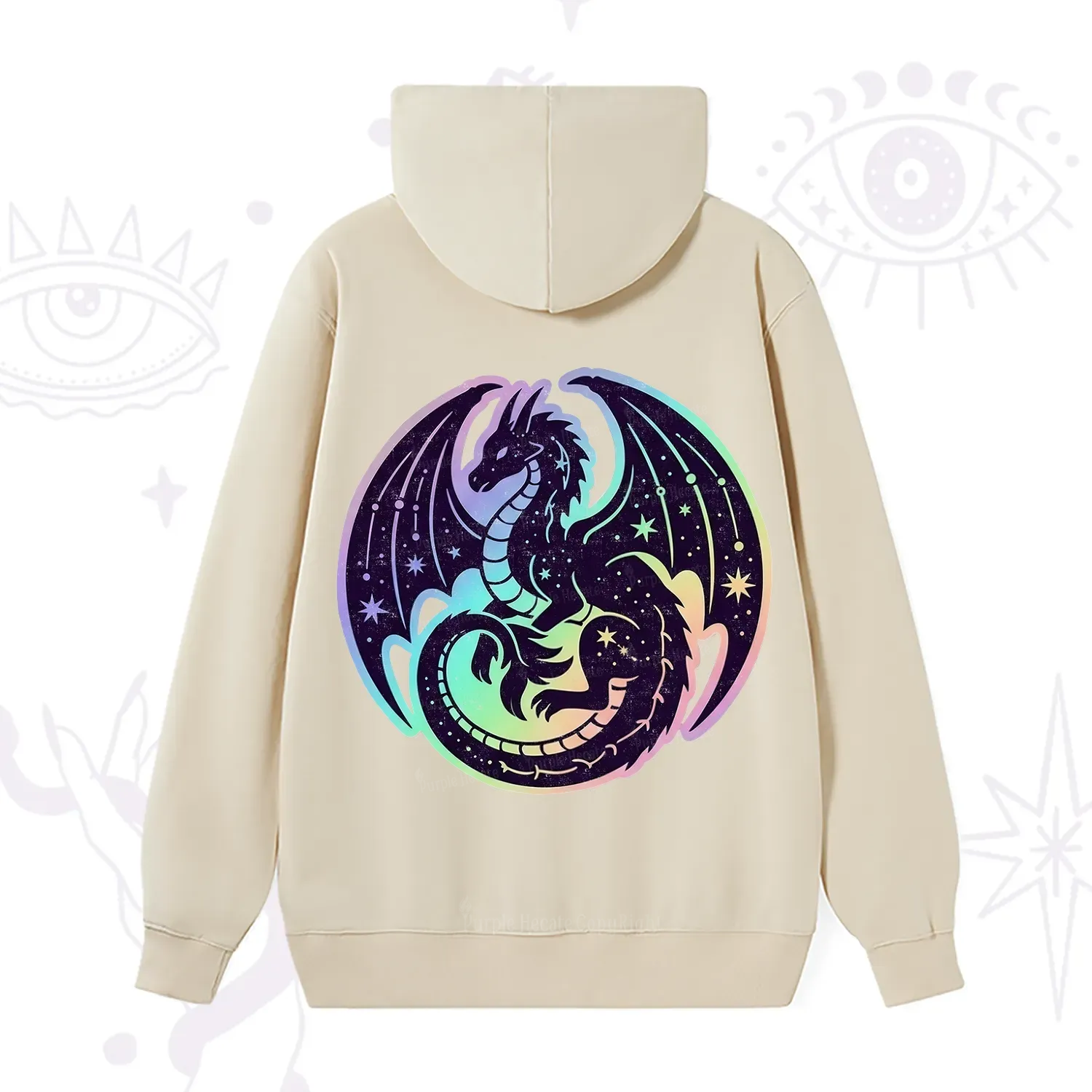 Purplehecate Cosmic Dragon Hoodie
