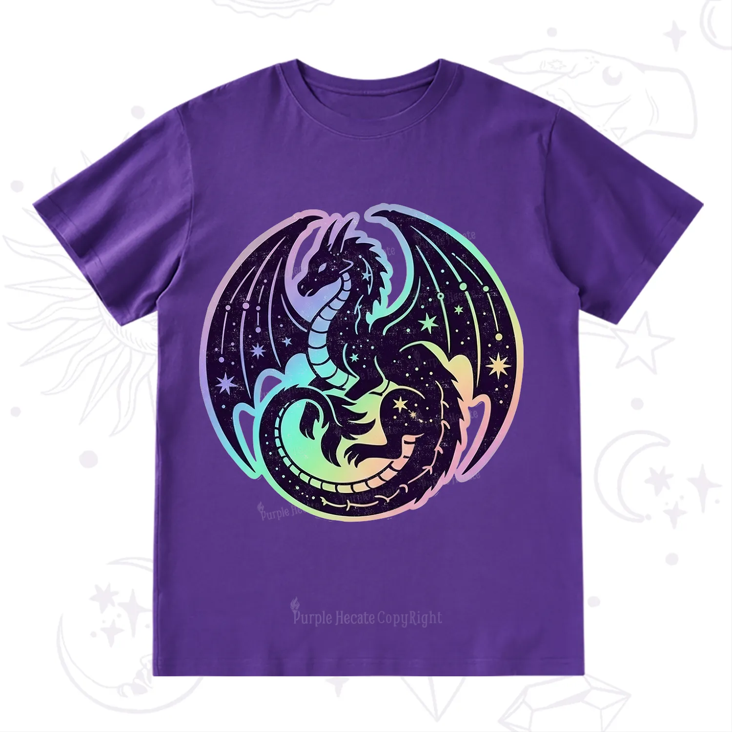 Purplehecate Cosmic Dragon T-Shirt