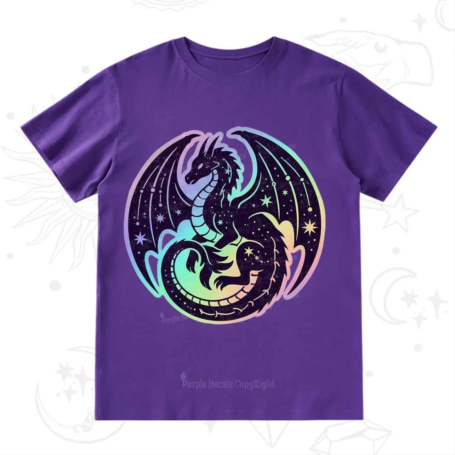 Purplehecate Cosmic Dragon T-Shirt