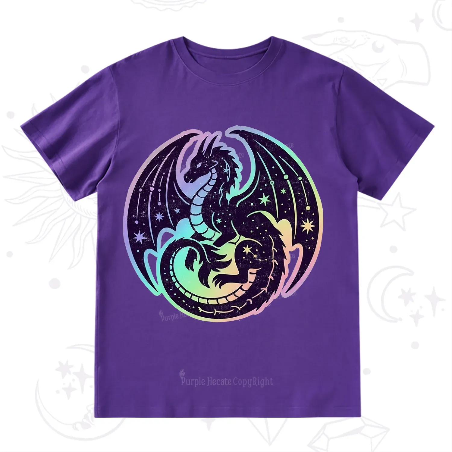 Purplehecate Cosmic Dragon T-Shirt