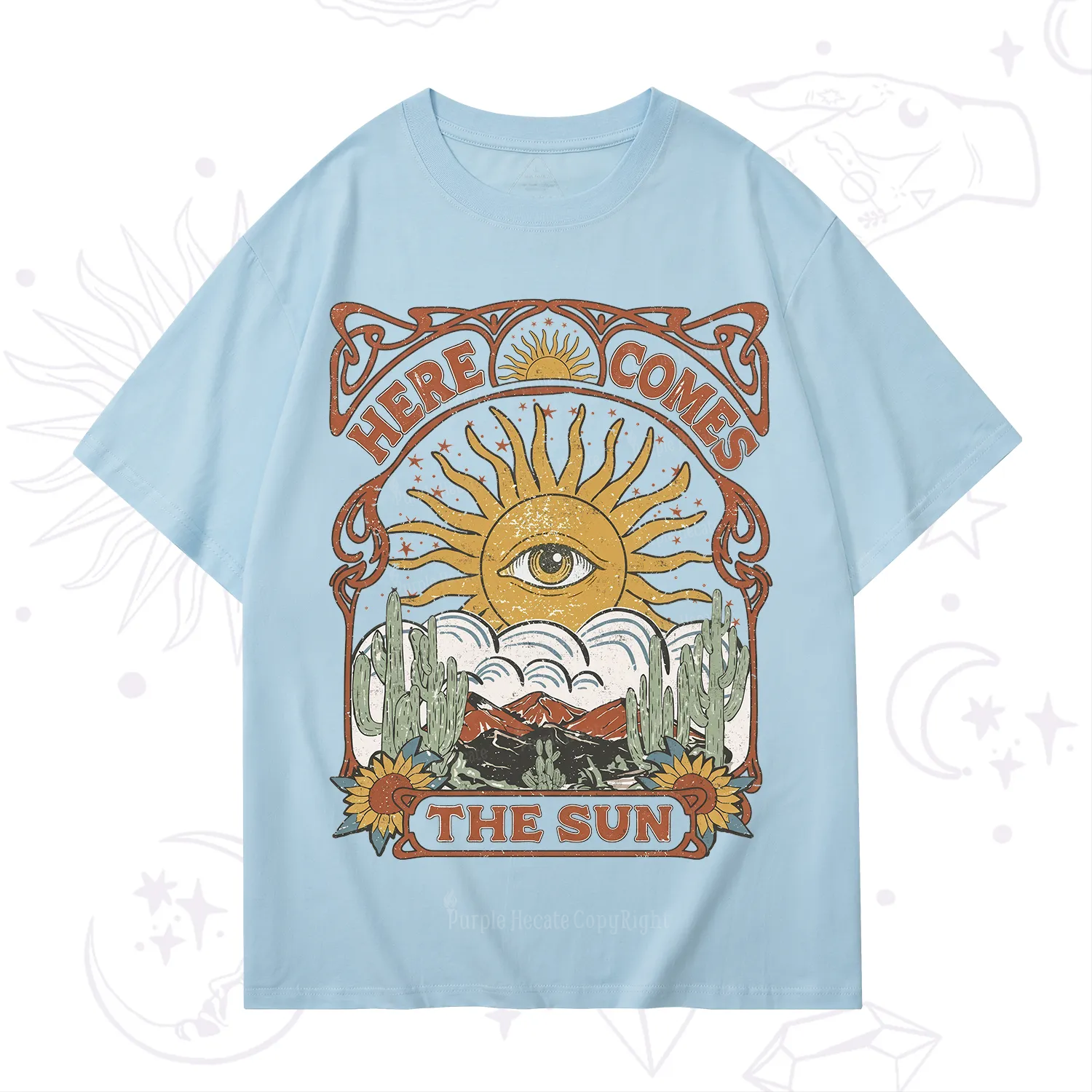 Purplehecate Here Comes The Sun T-Shirt