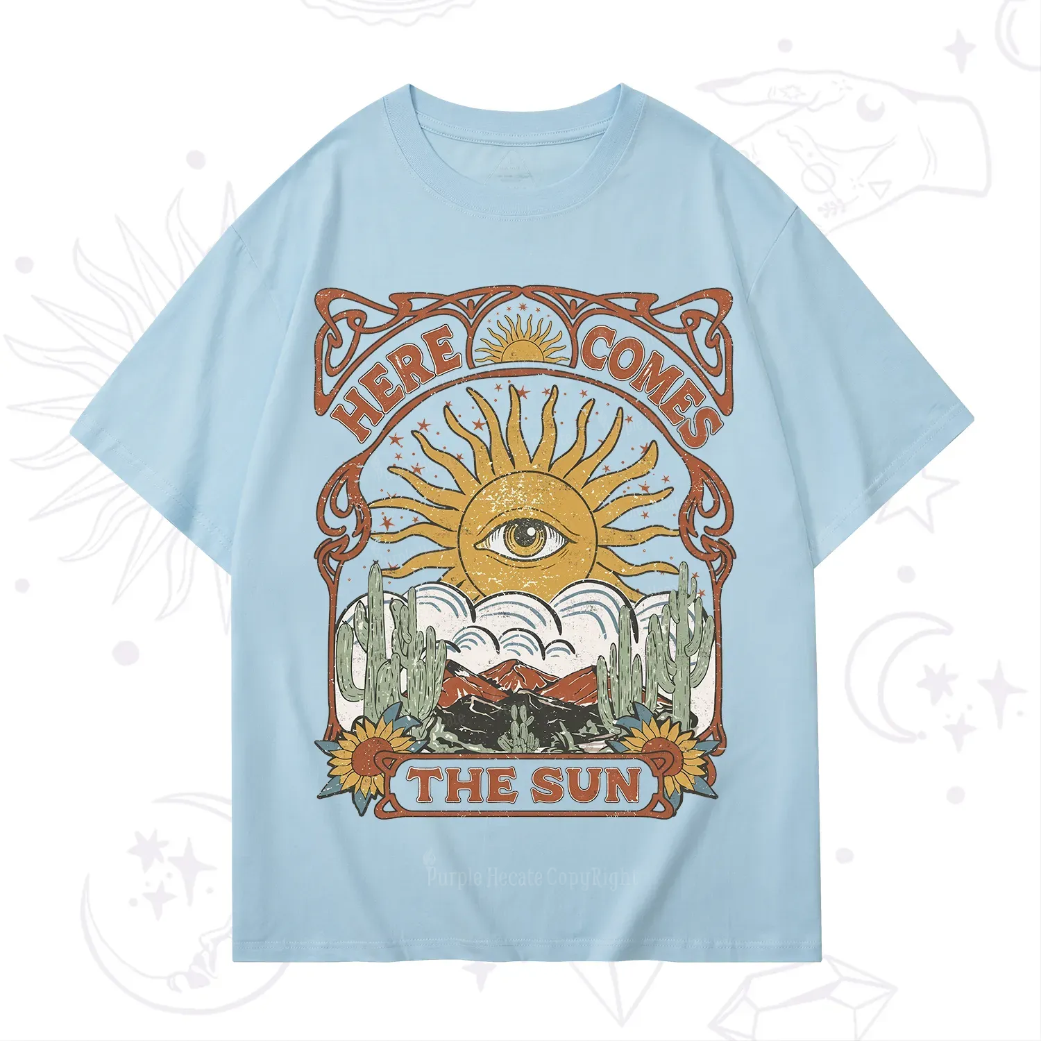 Purplehecate Here Comes The Sun T-Shirt