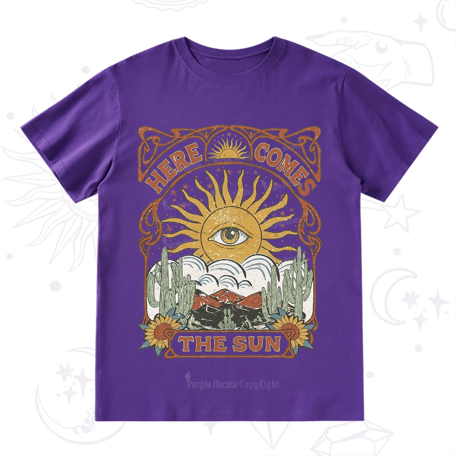 Purplehecate Here Comes The Sun T-Shirt