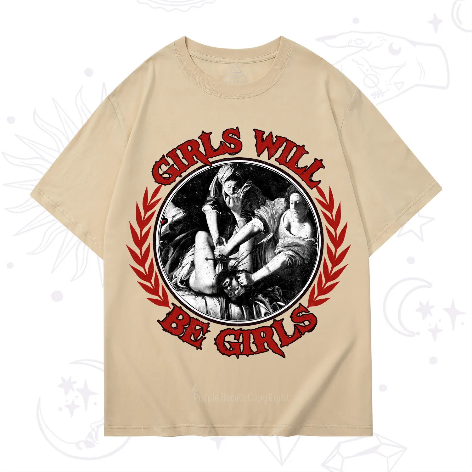 Purplehecate Girls Will Be Girls Witch T-Shirt