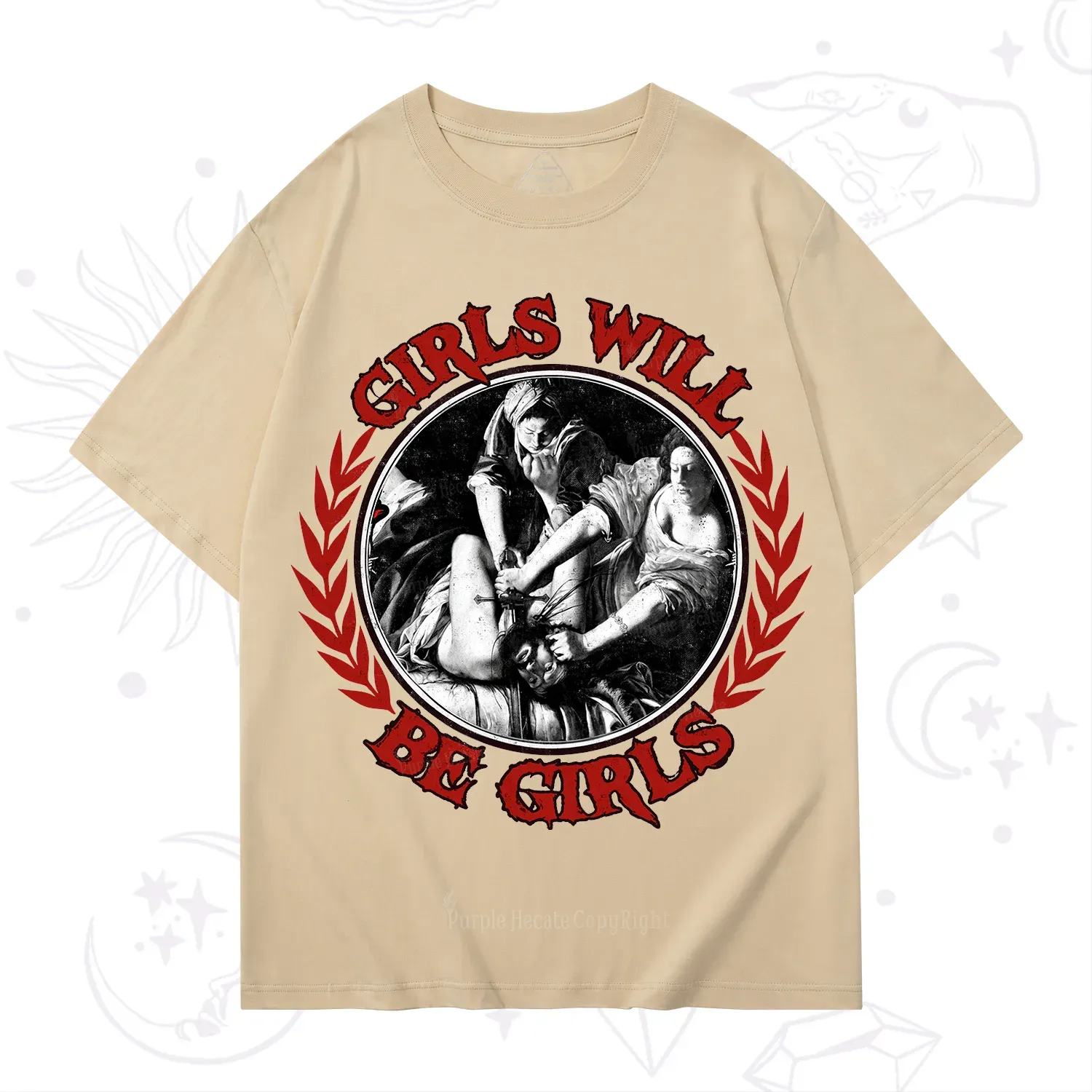 Purplehecate Girls Will Be Girls Witch T-Shirt