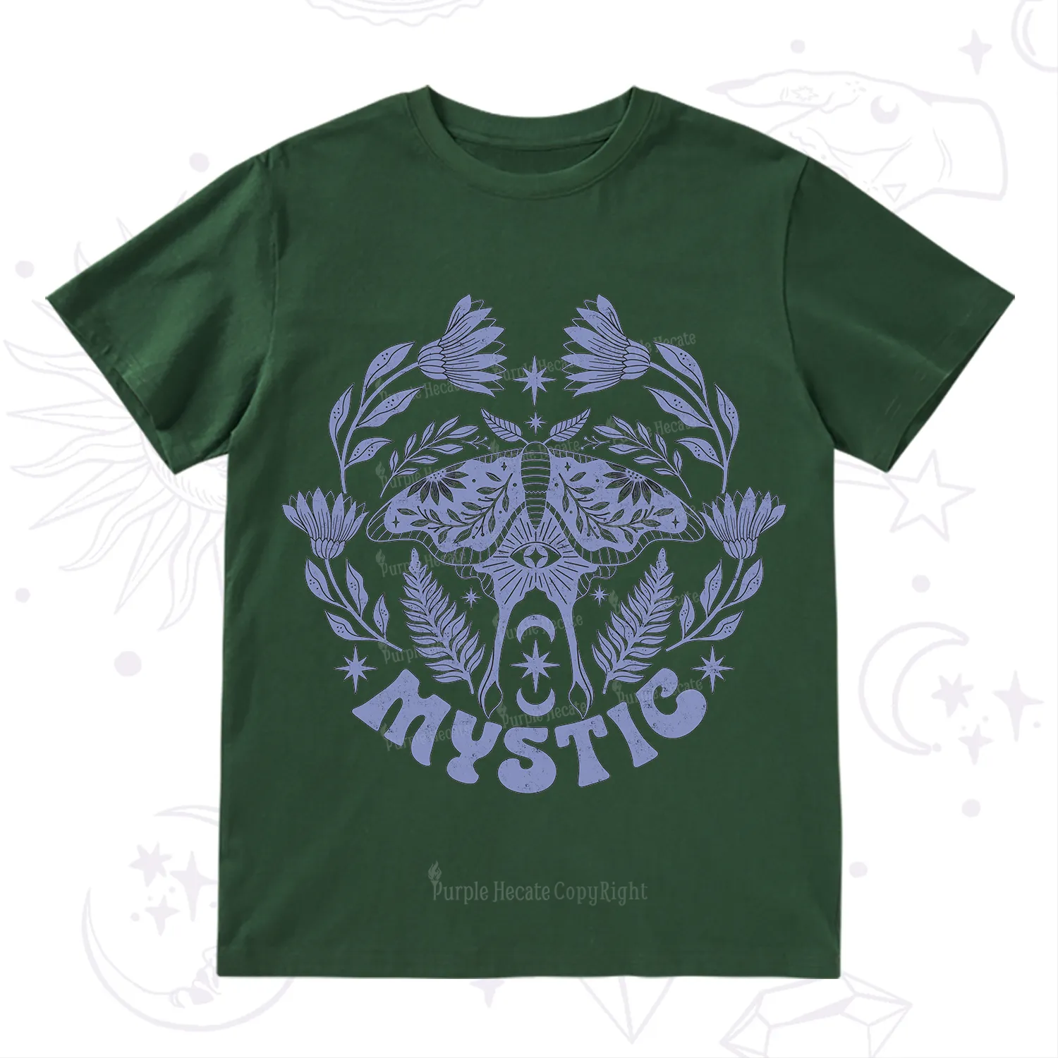 Purplehecate Mystic Moth T-Shirt