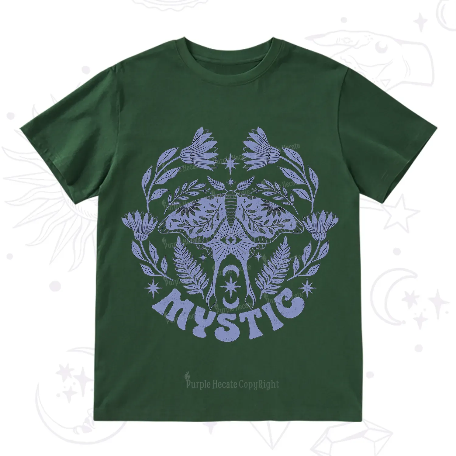 Purplehecate Mystic Moth T-Shirt