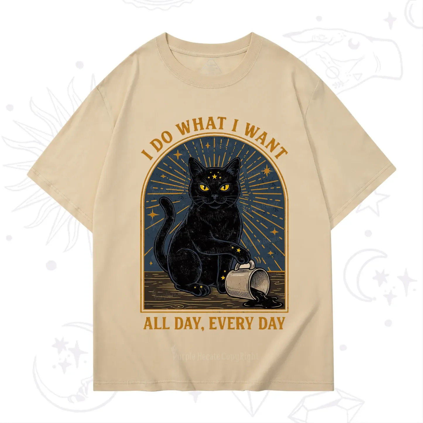 Purplehecate I Do What I What All Day T-Shirt