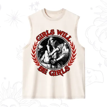 Purplehecate Girls Will Be Girls Witch Washed Tank