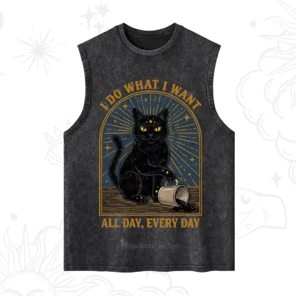 Purplehecate I Do What I What All Day Washed Tank