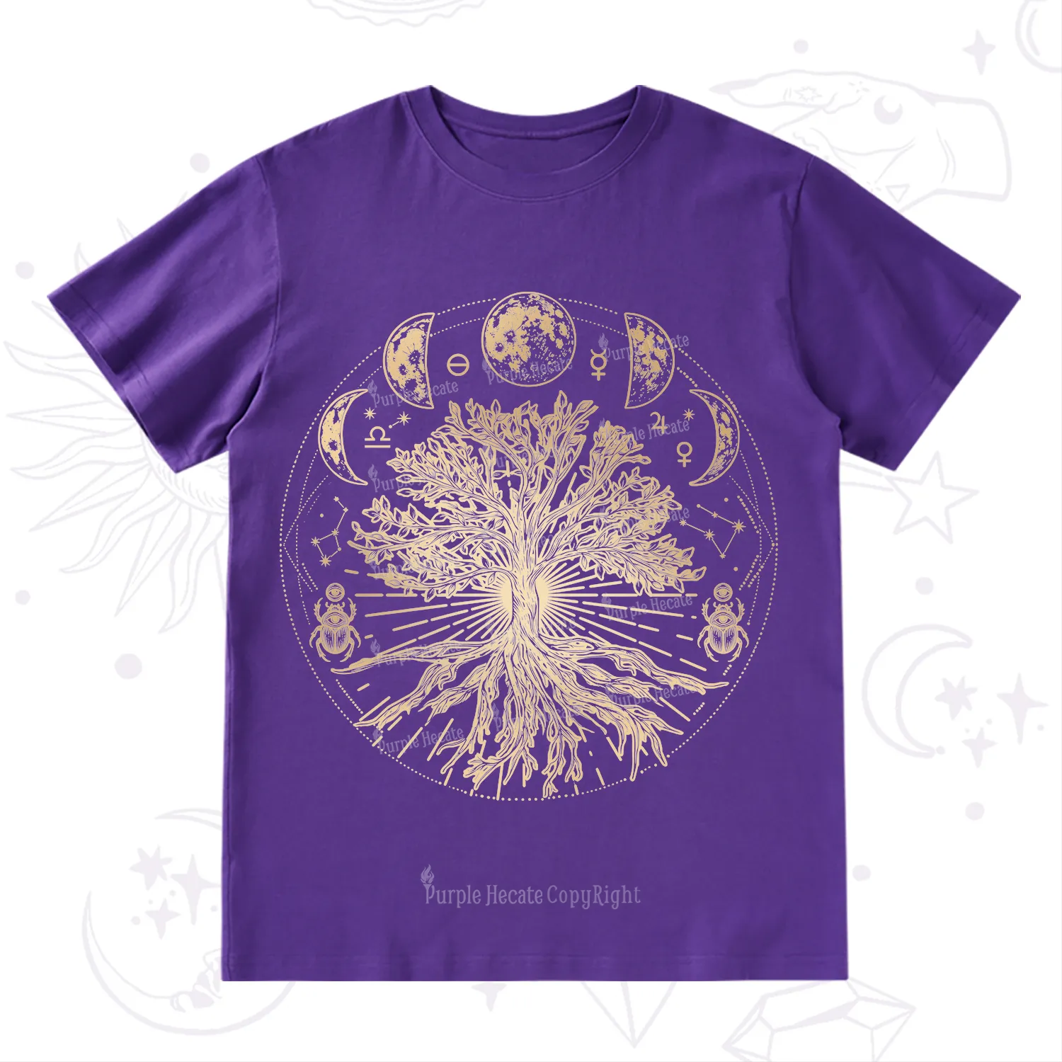 Purplehecate Tree Of Lif T-Shirt