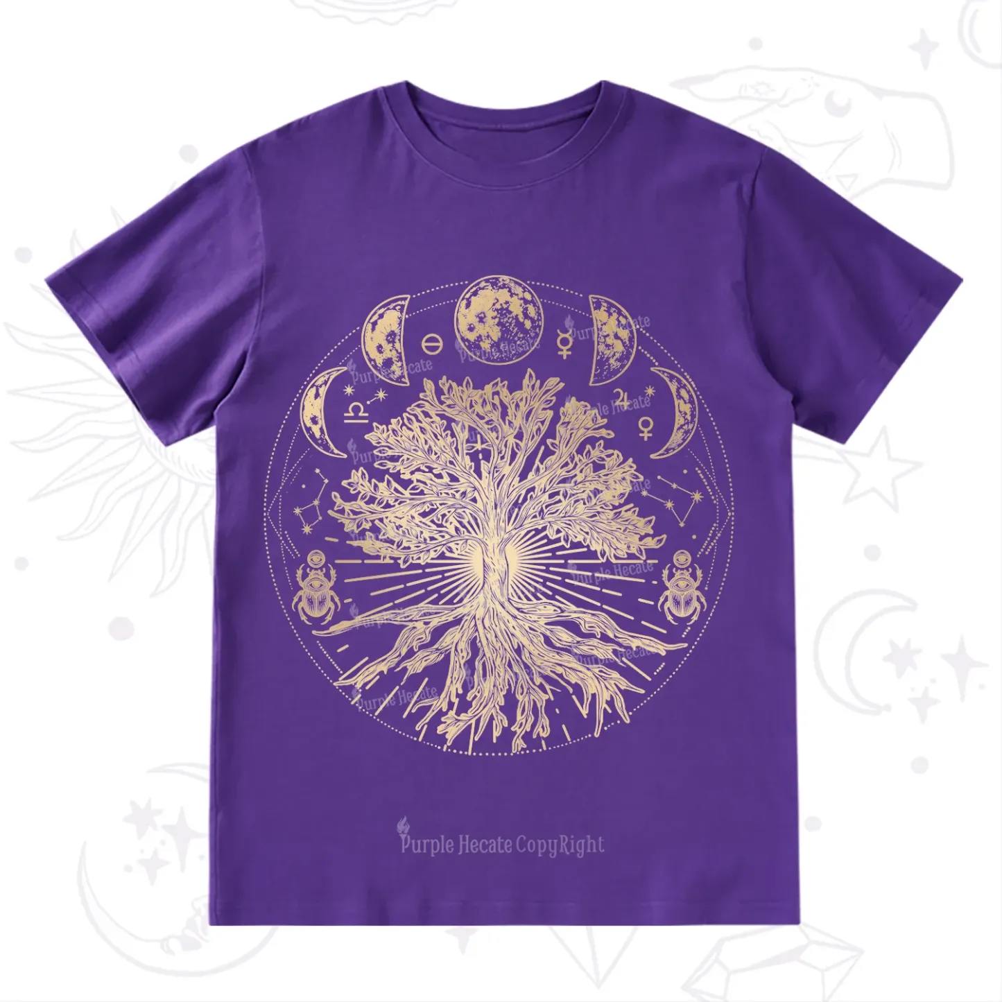 Purplehecate Tree Of Lif T-Shirt