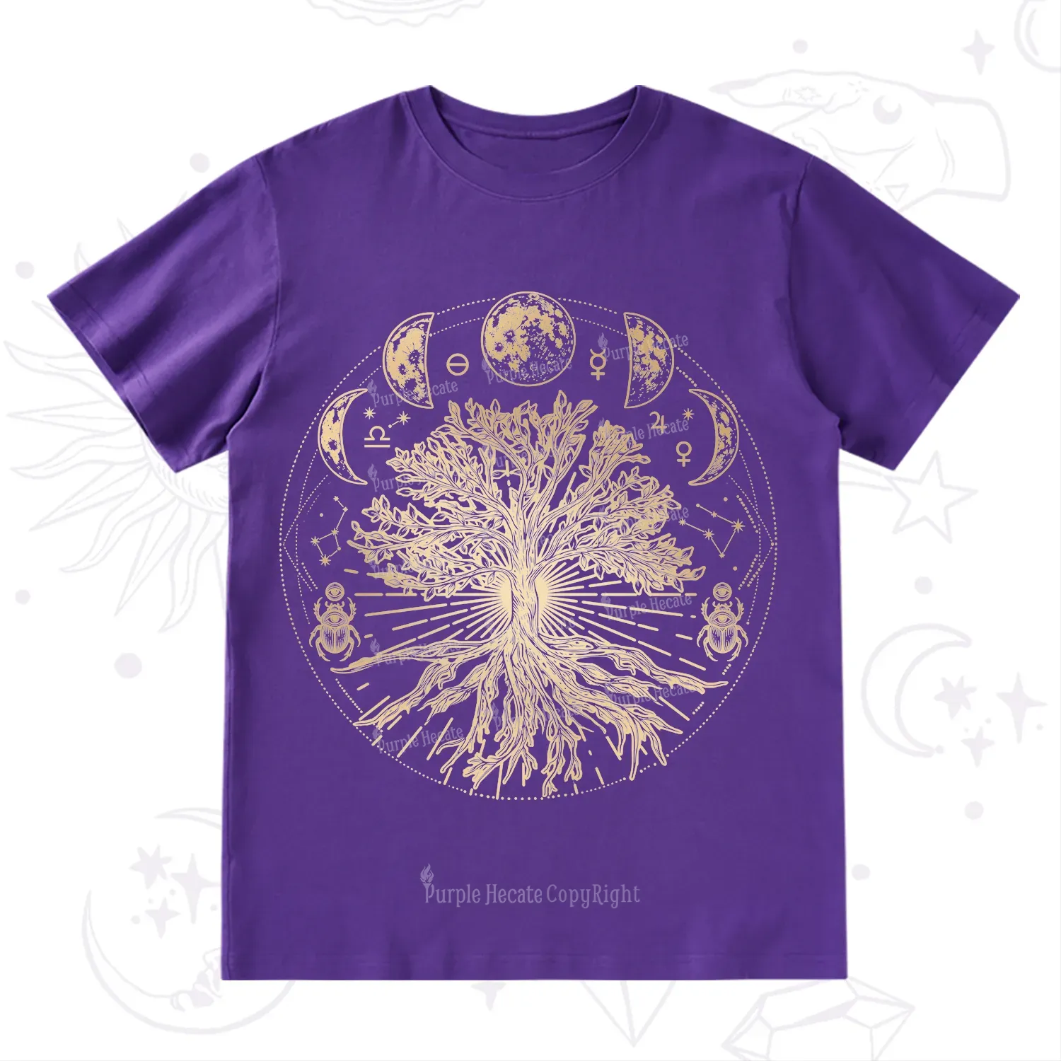 Purplehecate Tree Of Lif T-Shirt