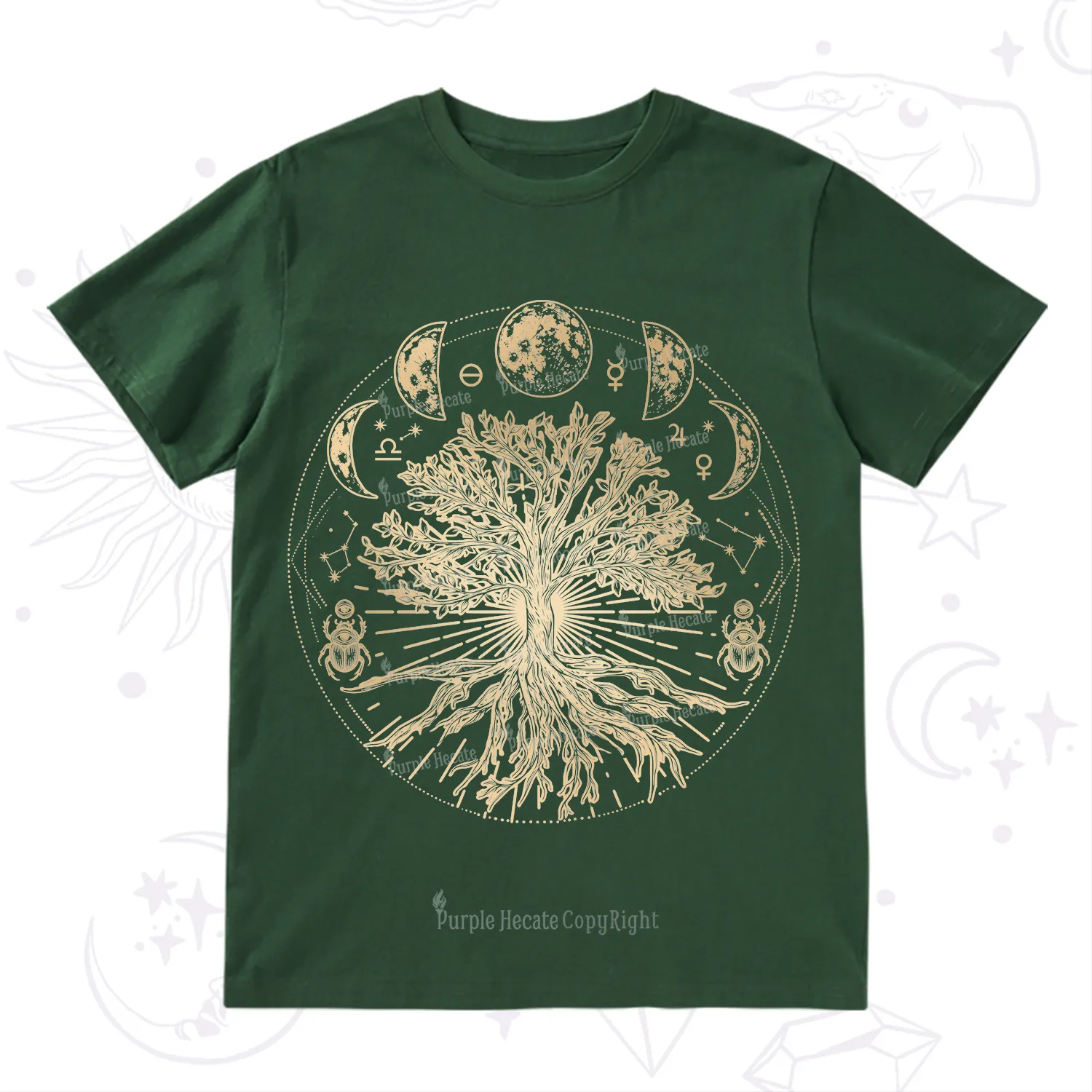 Purplehecate Tree Of Lif T-Shirt