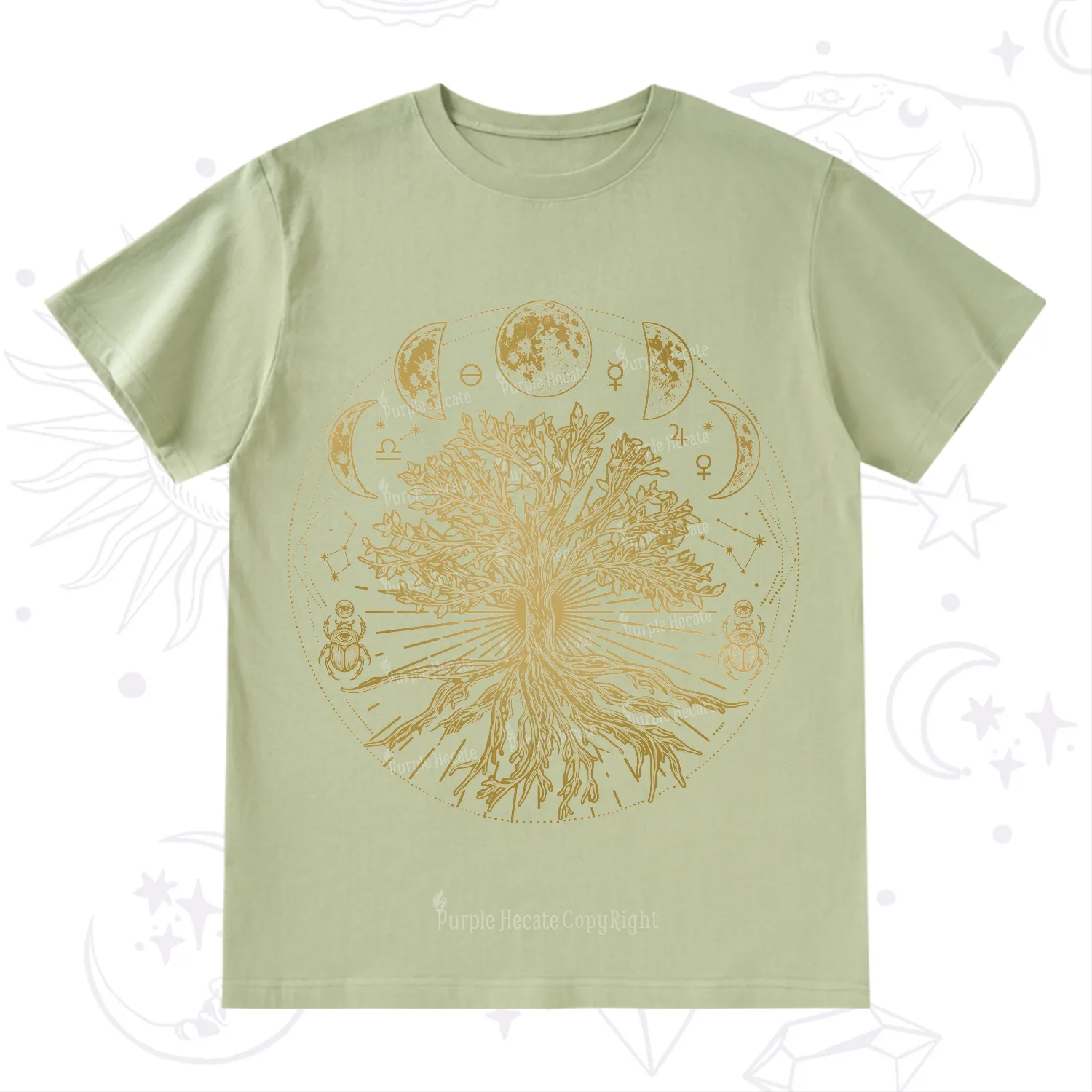 Purplehecate Tree Of Lif T-Shirt