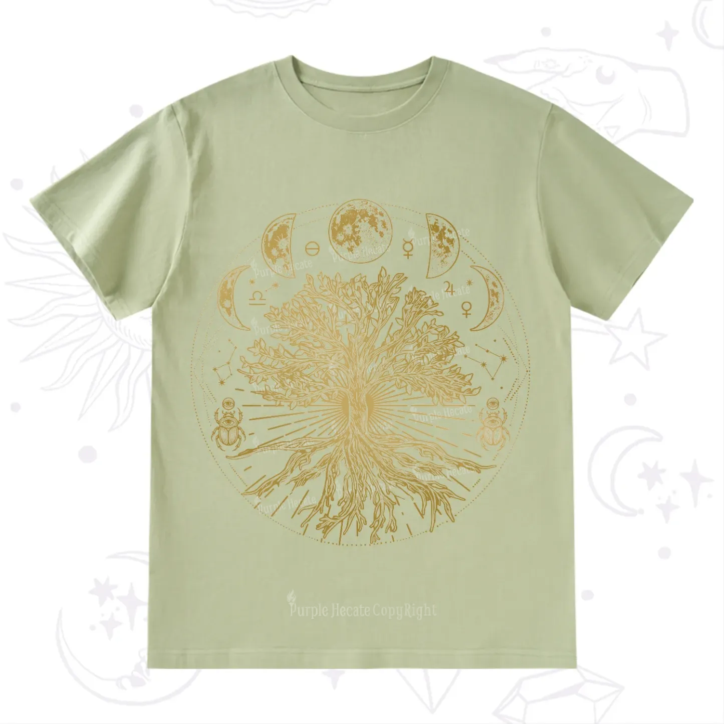 Purplehecate Tree Of Lif T-Shirt