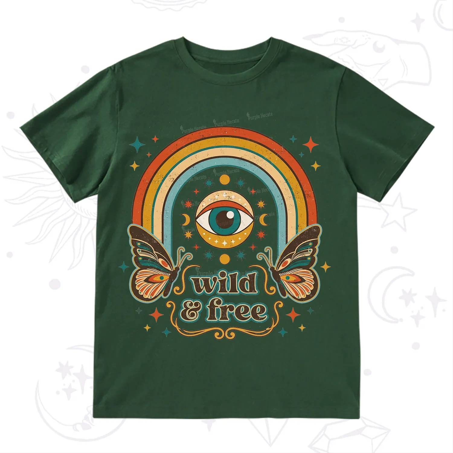 Purplehecate Wild And Free T-Shirt