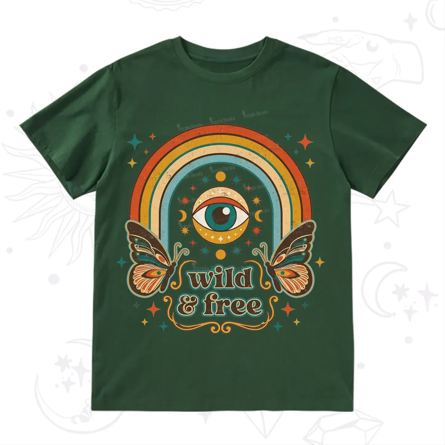 Purplehecate Wild And Free T-Shirt