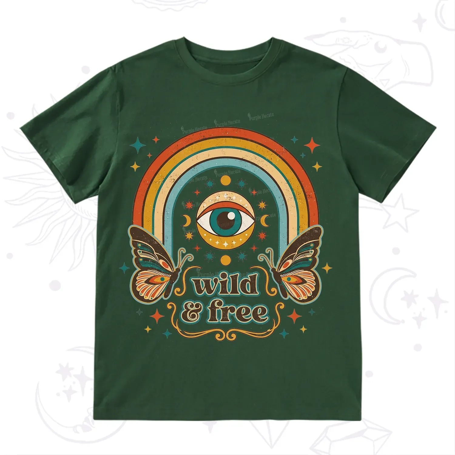 Purplehecate Wild And Free T-Shirt