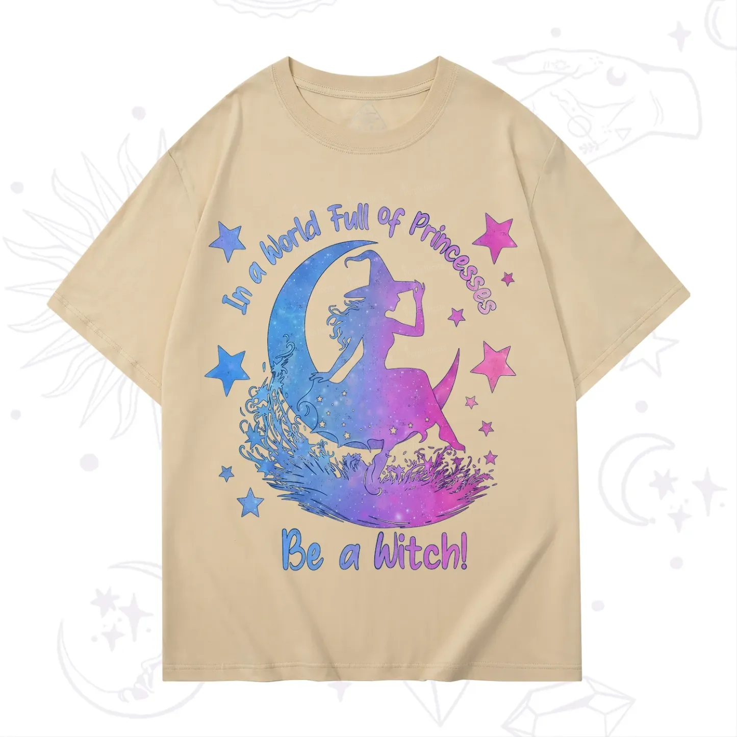 Purplehecate In a World Full of Princesses be a Witch T-Shirt
