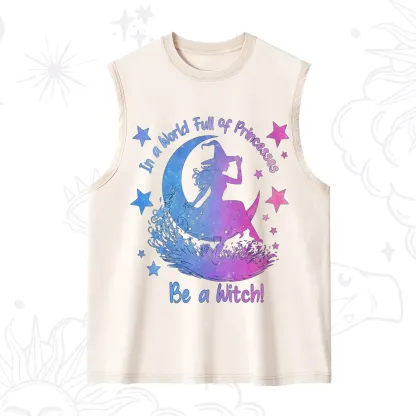 Purplehecate In a World Full of Princesses be a Witch Washed Tank