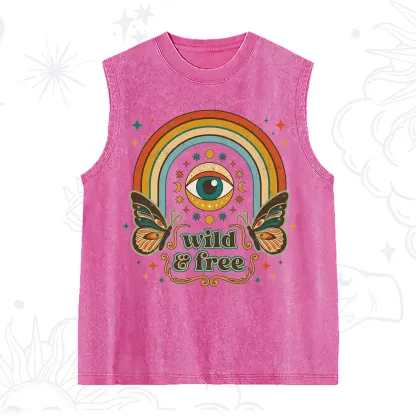 Purplehecate Wild And Free Washed Tank