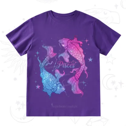 Purplehecate Pisces Zodiac T-Shirt
