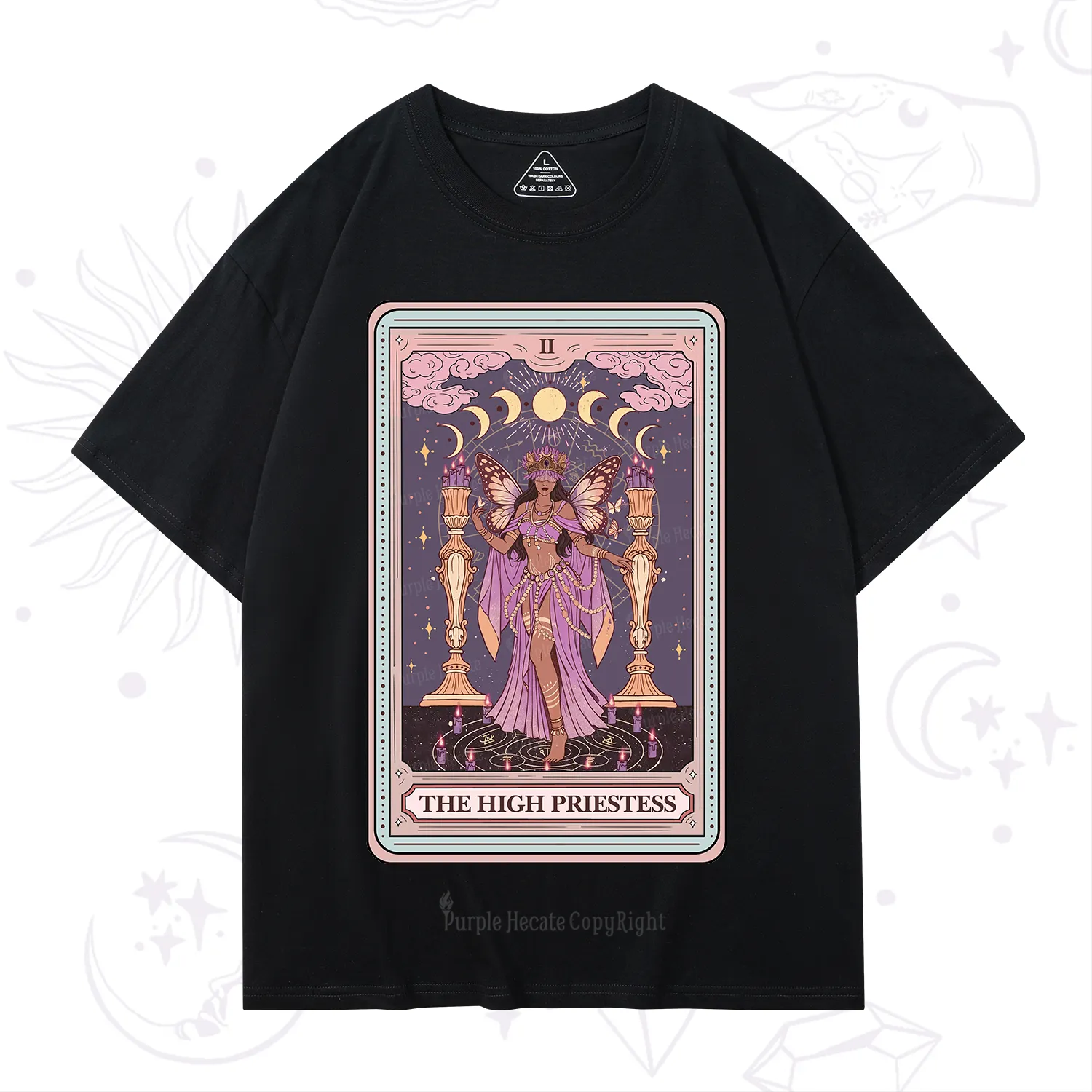 Purplehecate The Mystic High Priestess T-Shirt
