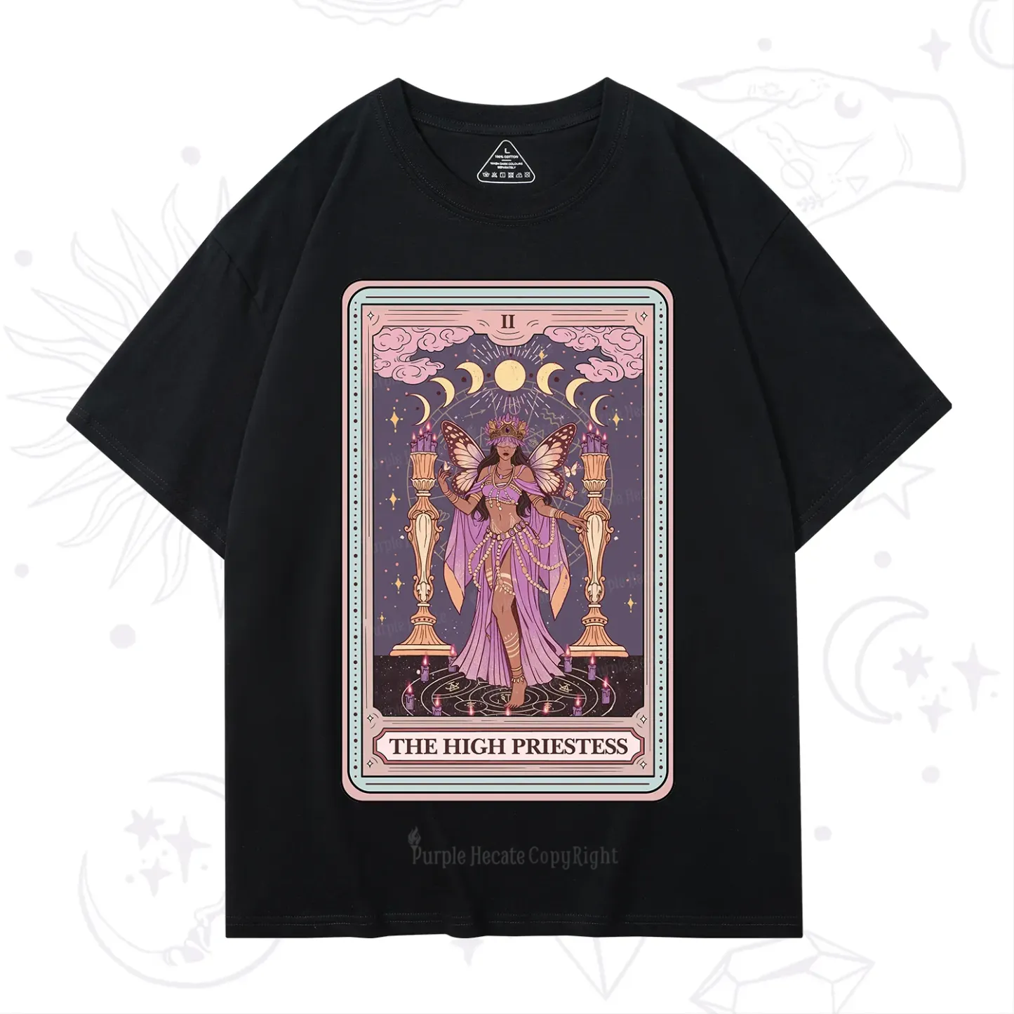 Purplehecate The Mystic High Priestess T-Shirt