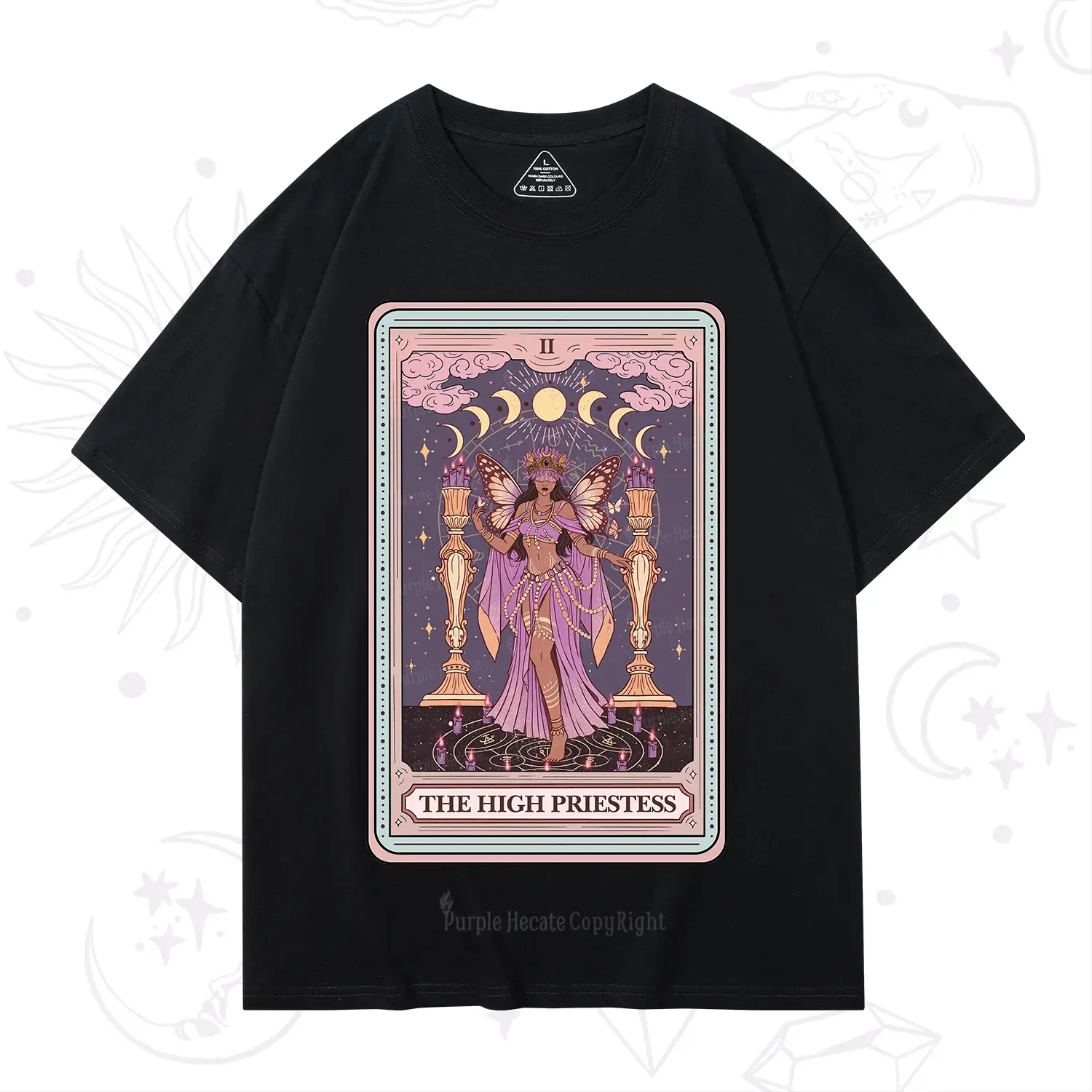 Purplehecate The Mystic High Priestess T-Shirt