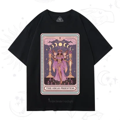 Purplehecate The Mystic High Priestess T-Shirt