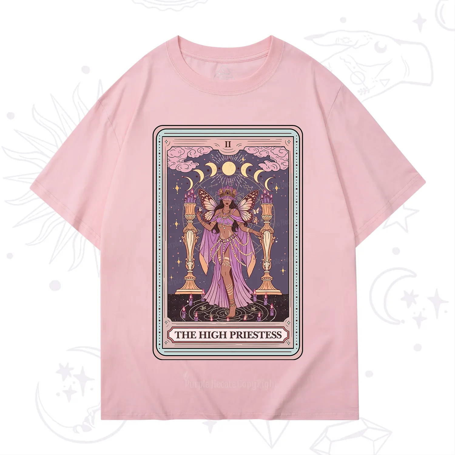 Purplehecate The Mystic High Priestess T-Shirt