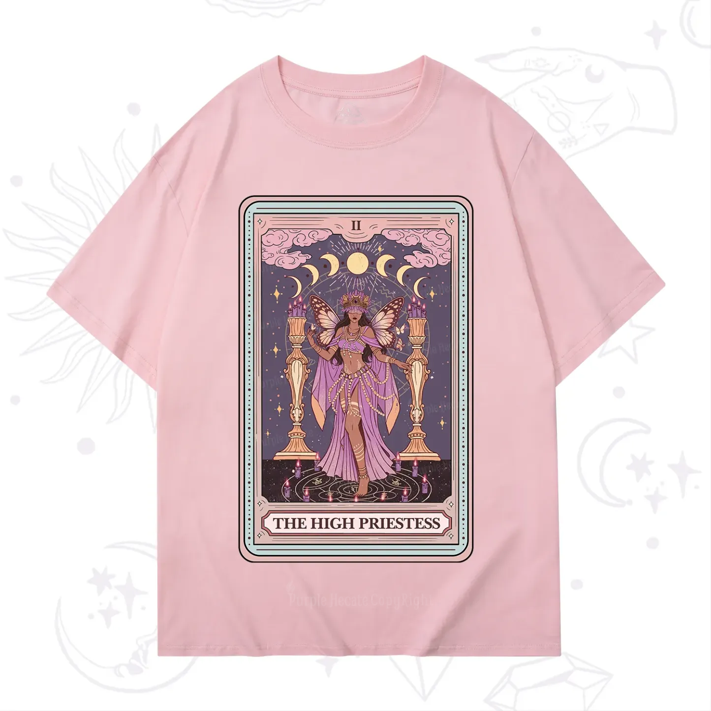 Purplehecate The Mystic High Priestess T-Shirt