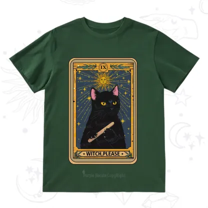 Purplehecate The Witch Please Tarot T-Shirt