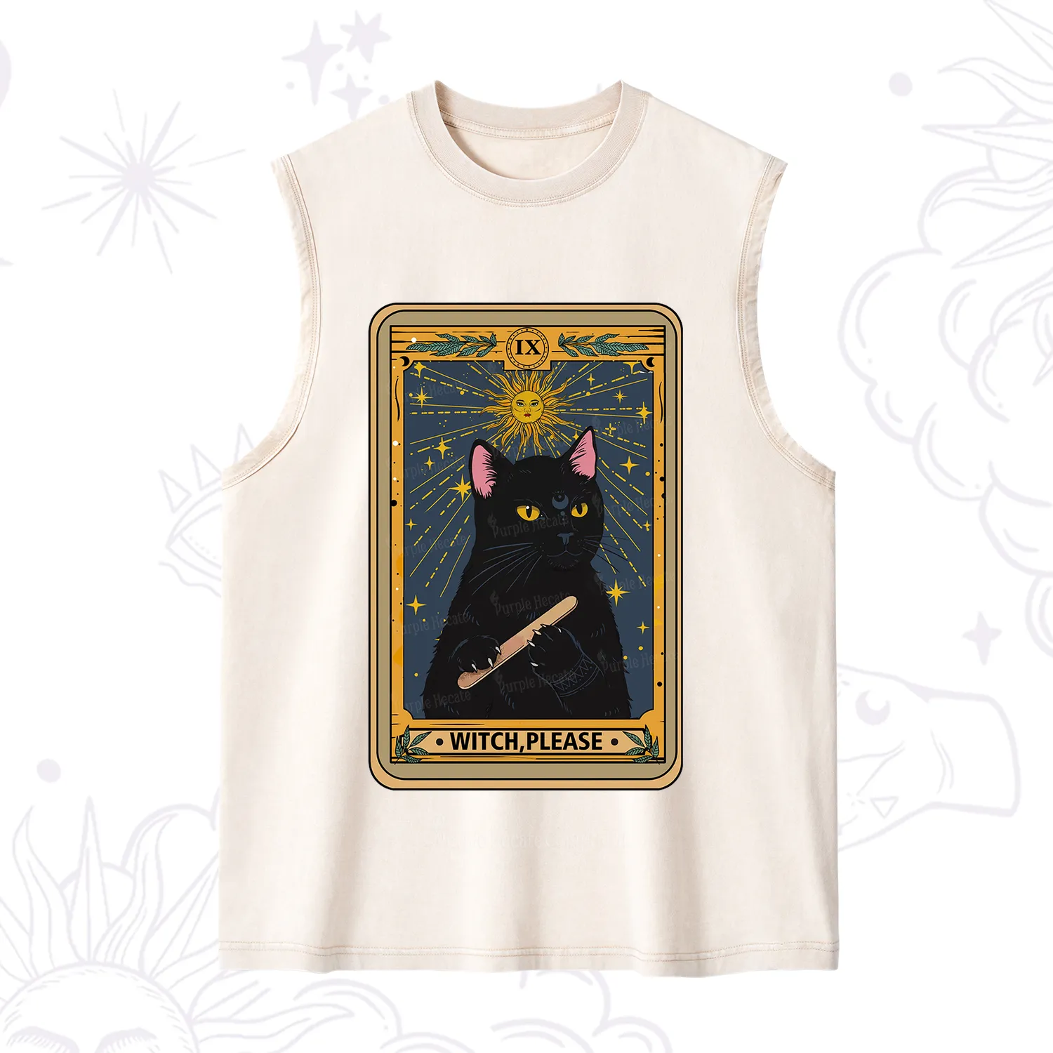 Purplehecate The Witch Please Tarot Washed Tank