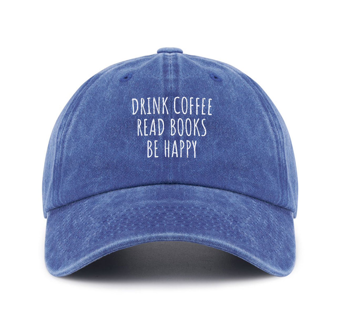 Purplehecate Drink Coffee Read Books Be Happy Baseball Cap