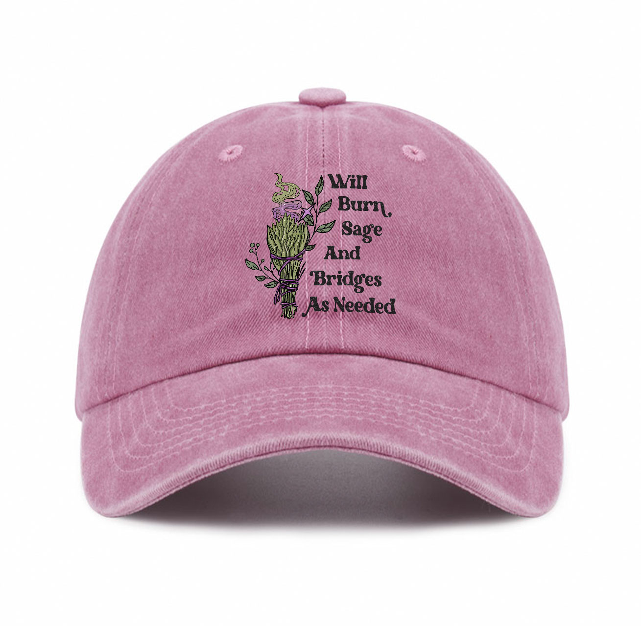 Purplehecate Will Burn Sage and Bridges Baseball Cap