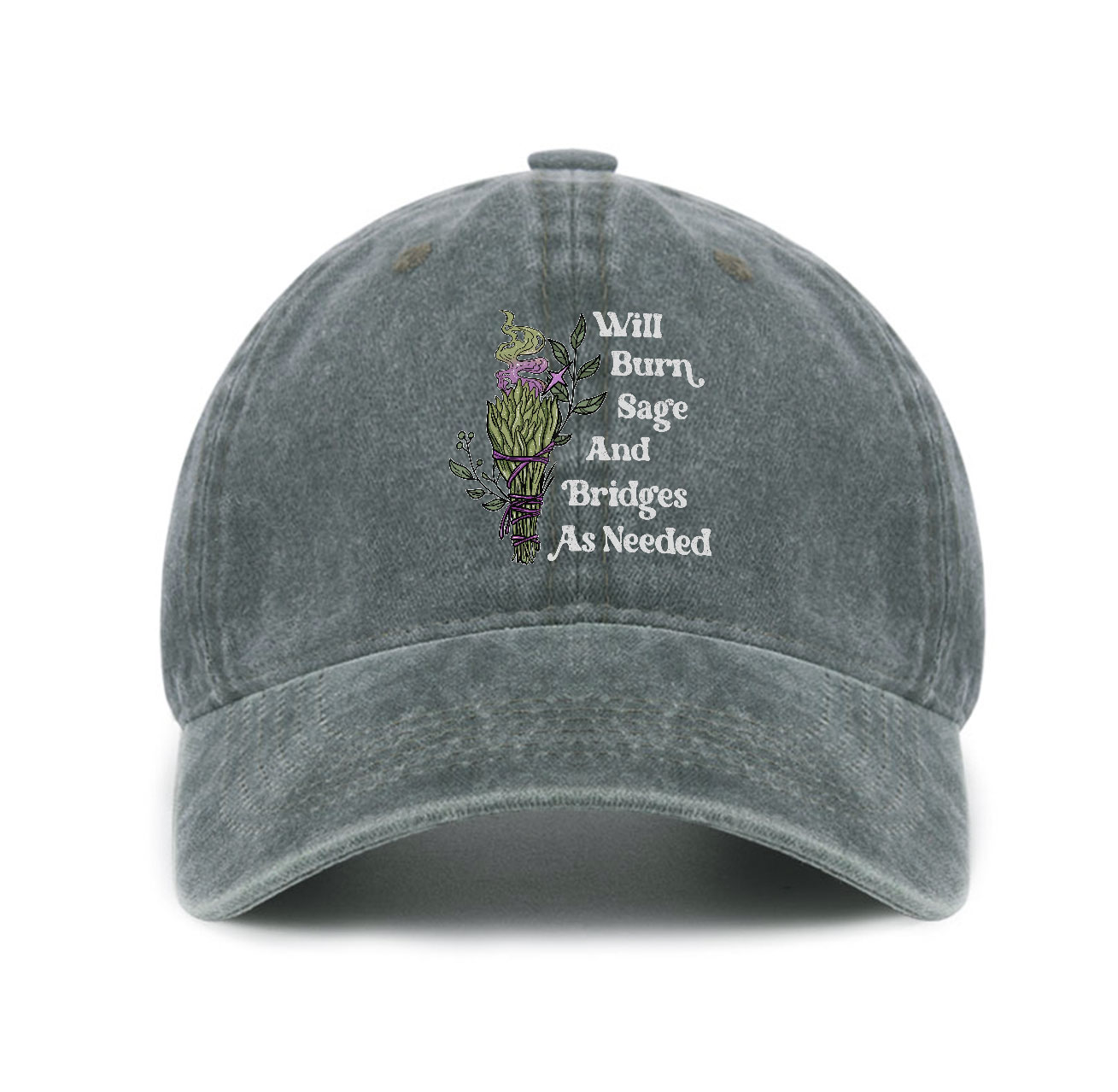 Purplehecate Will Burn Sage and Bridges Baseball Cap