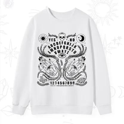 Purplehecate Ouija Spirit Board Sweatshirt