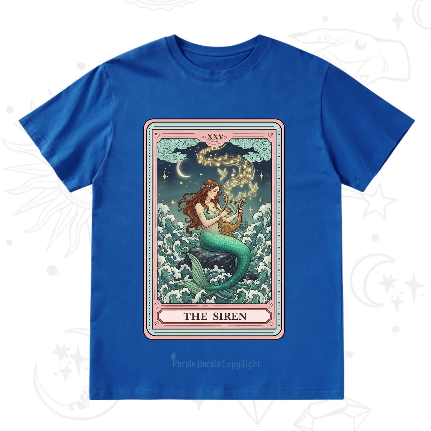 Purplehecate The Siren Tarot T-Shirt