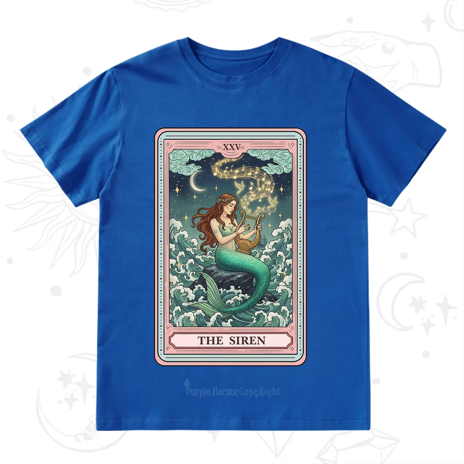Purplehecate The Siren Tarot T-Shirt