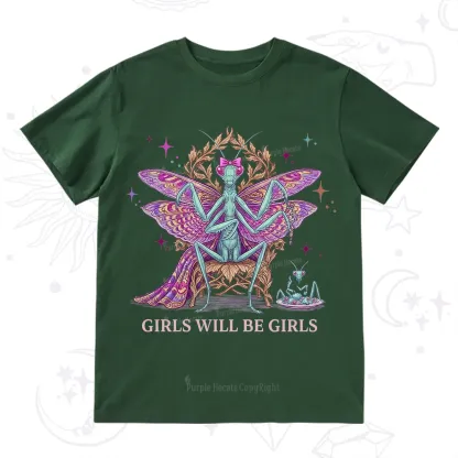 Purplehecate Girls Will Be Girls Mantis Queen T-Shirt