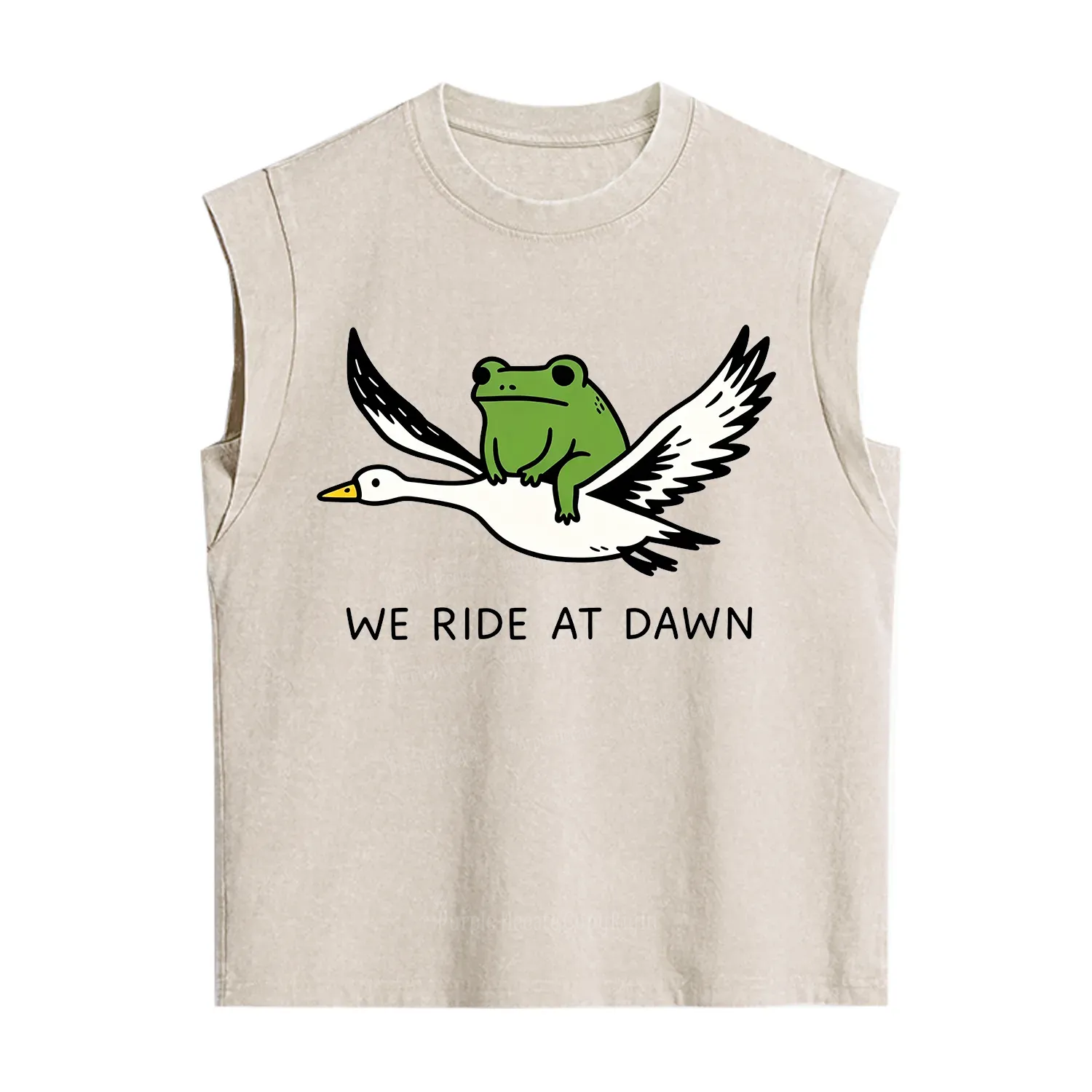 Purplehecate We Ride at Dawn Vintage Washed Tank