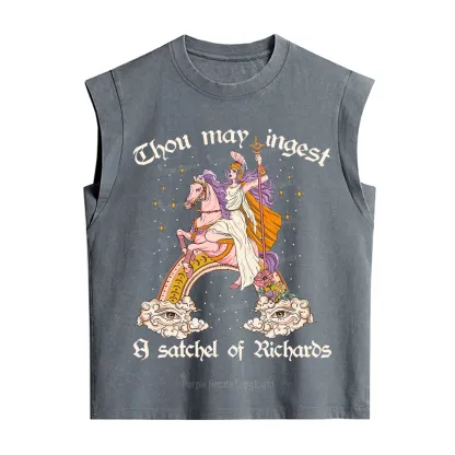 Purplehecate Thou may ingest a satchel of Richards Vintage Washed Tank