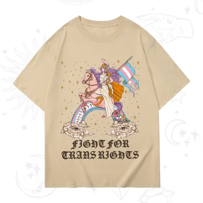 Purplehecate Fight for Trans Rights Knight T-Shirt