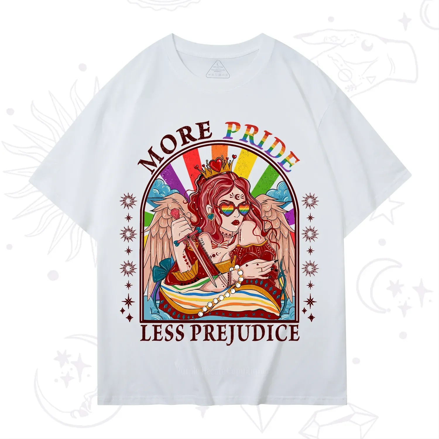 Purplehecate More Pride Less Prejudice T-Shirt