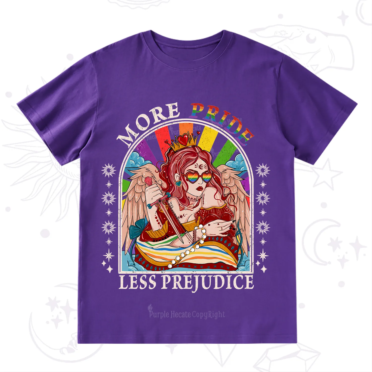 Purplehecate More Pride Less Prejudice T-Shirt