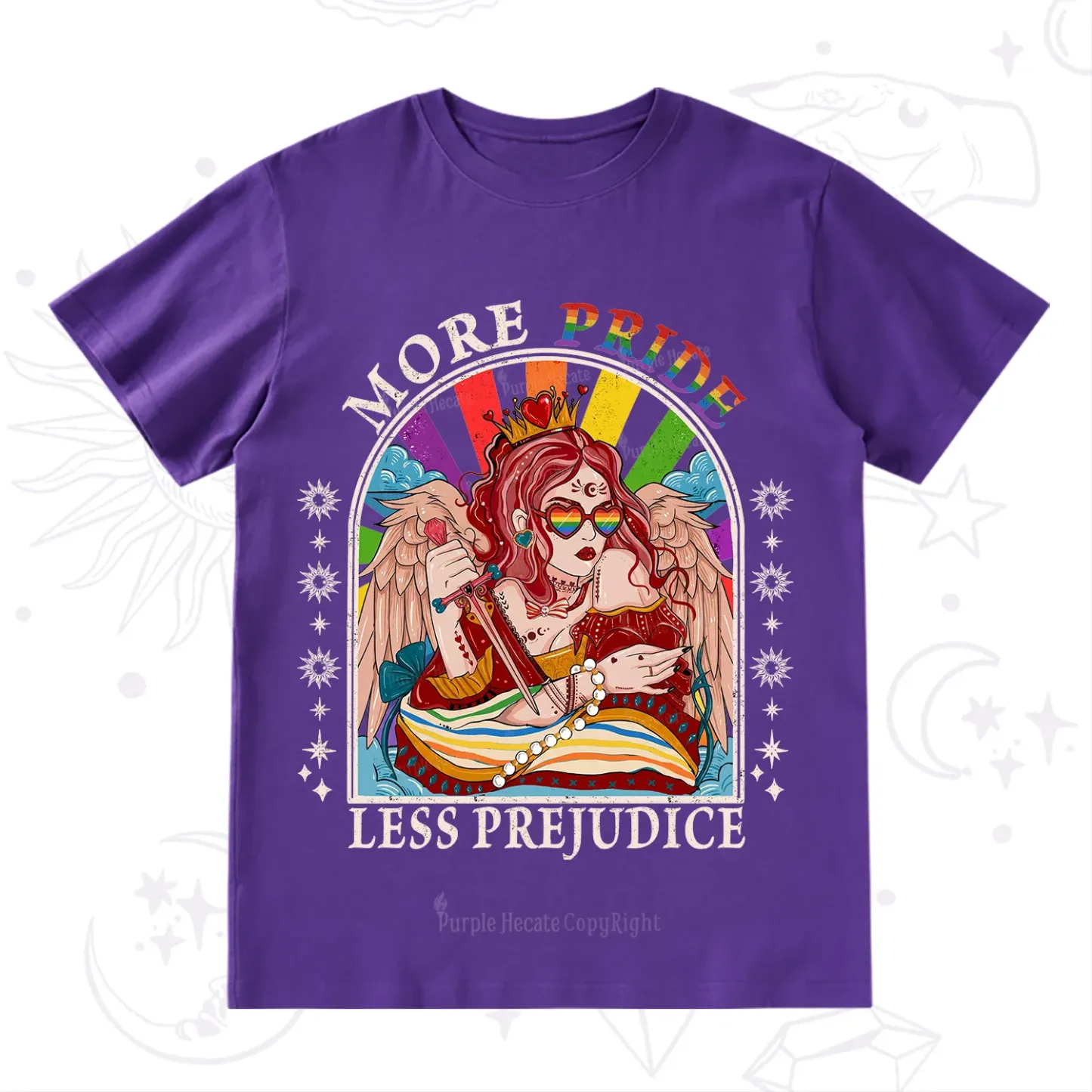 Purplehecate More Pride Less Prejudice T-Shirt